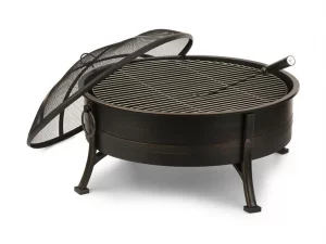 Outdoor Fire Pit and Grill