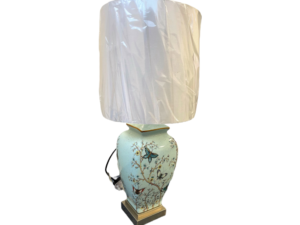 Darek Butterfly Table Lamp With White Shade